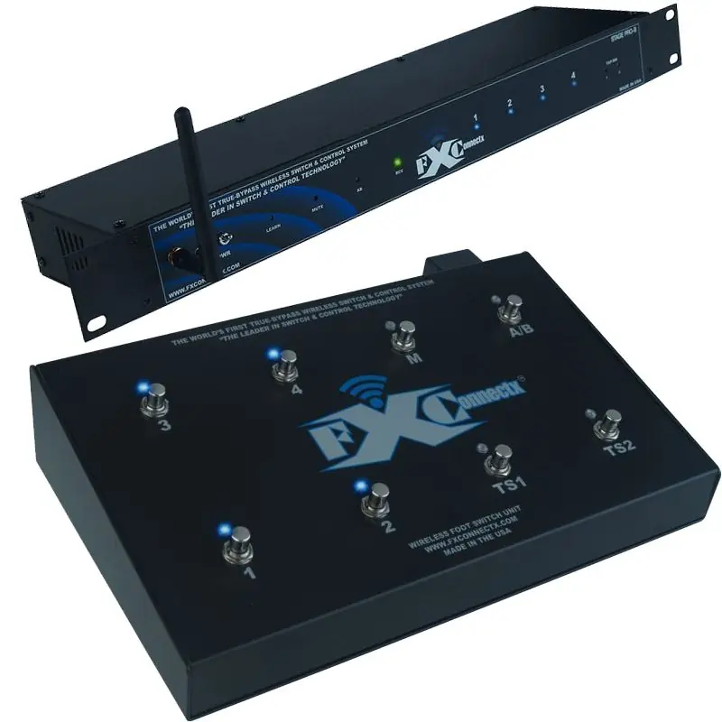 Bestseller FXCONNECTX FX PRO zestaw bezprzewodowy do gitary odbiornik + kontroler