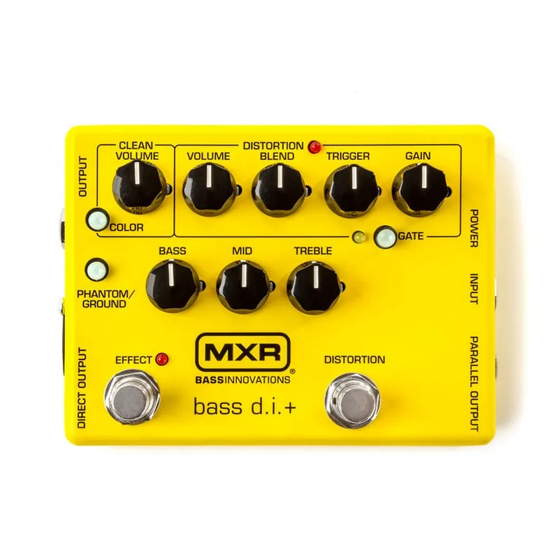 Oferta DUNLOP MXR M-80Y Bass D.I.+ YE Special Edition Yellow Preamp/Distortion Basowy