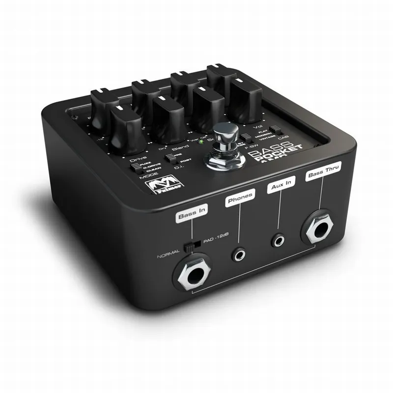 PALMER MI POCKET AMP BASS Przenośny przedwzmacniacz do gitary basowej Wysoka jakość