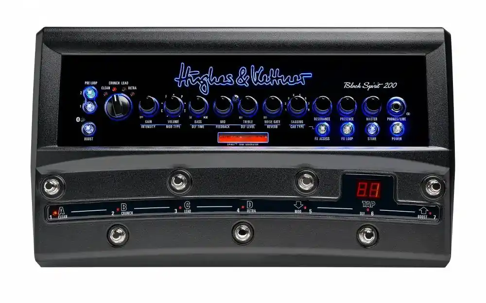 Sprawdź teraz HUGHES & KETTNER Black Spirit 200 Floor - Wzmacniacz gitarowy, podłogowy