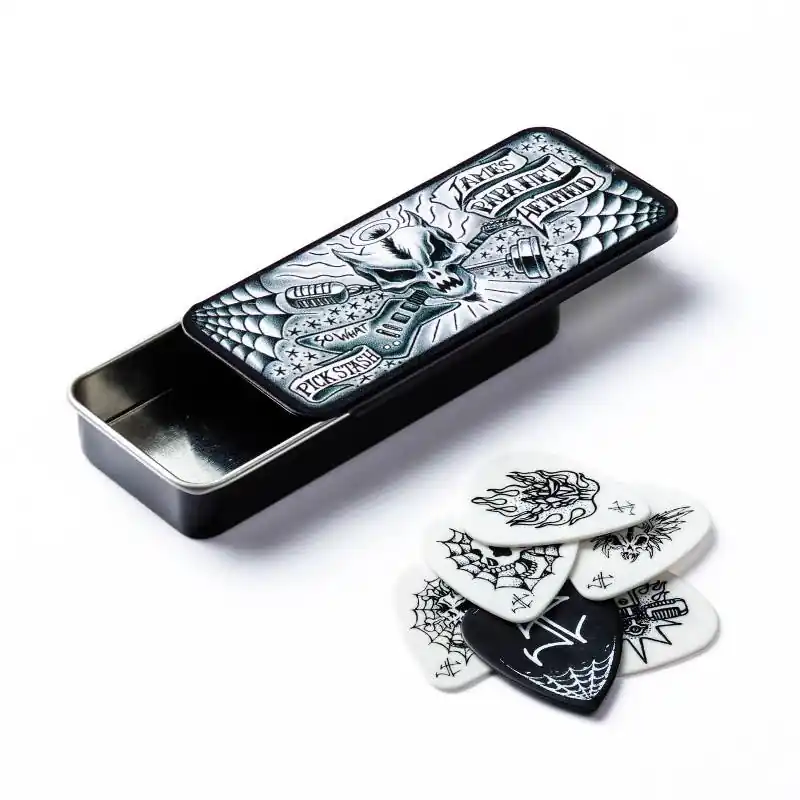 Dunlop James Hetfield Pick TIN - kostki gitarowe 6szt z pudełkiem grubość 0.88 mm Nowy