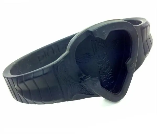 PICKBANDZ PRO Wristband Raven Black adult - opaska na rękę z uchwytem na kostkę 195mm Oferta czasowa