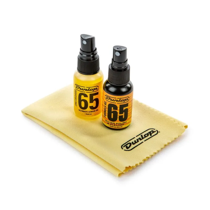 Dunlop Mini GA59 Zestaw do pielęgnacji gitary ze szmatką Super okazja