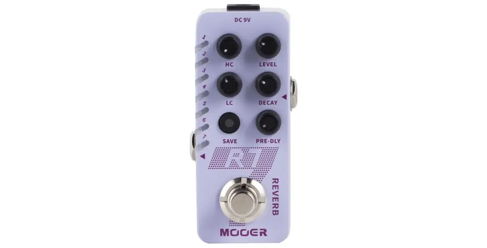MOOER ME R7 REVERB - digital reverb efekt gitarowy Zamów teraz