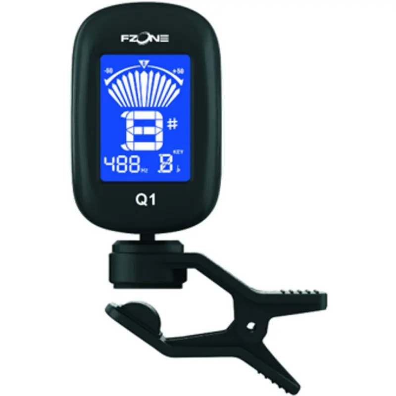 FZONE FT-Q1 tuner chromatyczny, kolor czarny Oferta limitowana