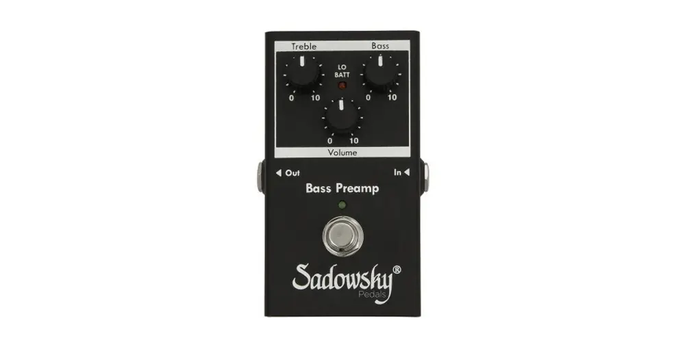 SADOWSKY SBP-2 V2 - Bass Preamp / DI Preamp - preamp basowy / Equalizer / Di-Box Oferta