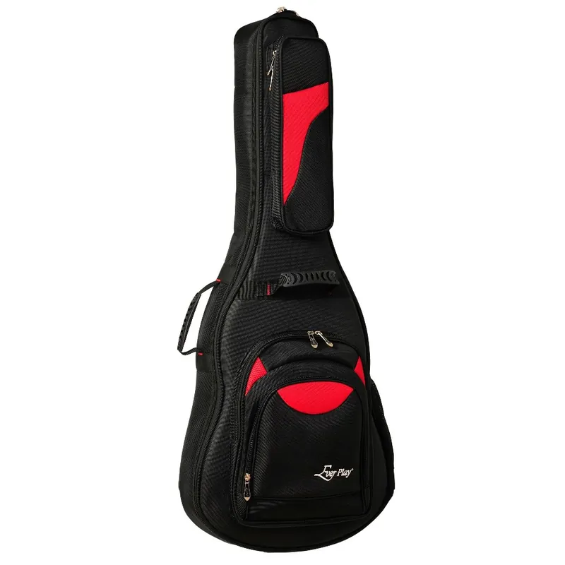 EVER PLAY OC 002A RD - Profesjonalny pokrowiec na gitarę akustyczną 25mm Do wyczerpania zapasów