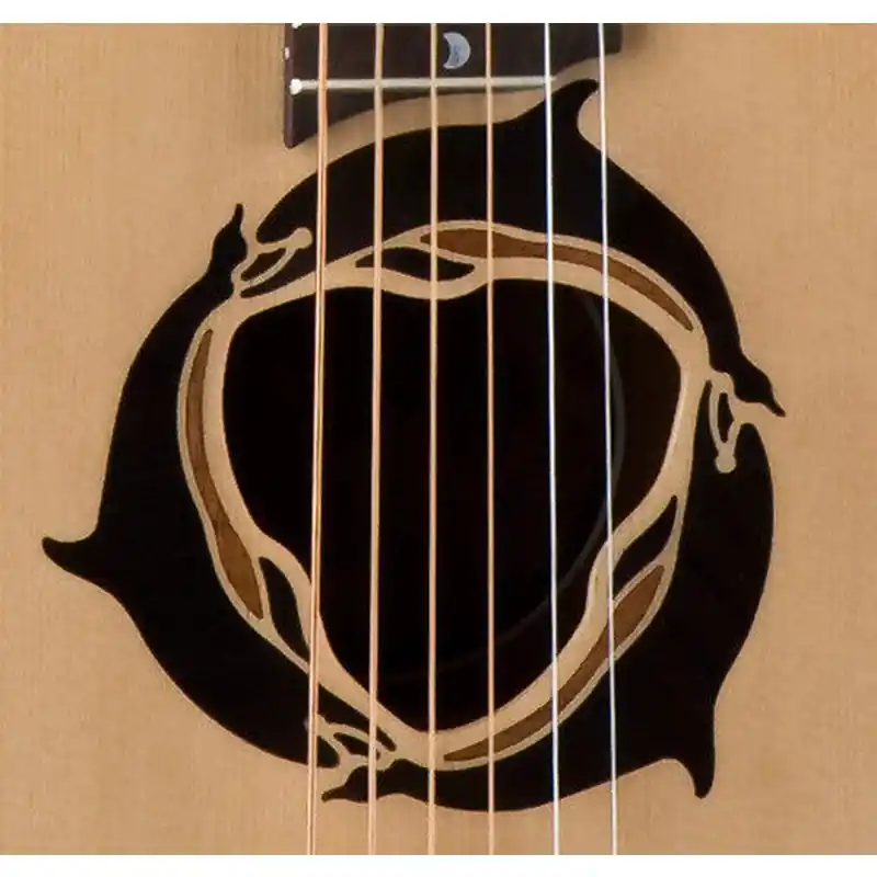 LUNA GUITARS Safari Dolphin Travel Guitar w/Gigbag gitara akustyczna 3/4 Dostępne od ręki
