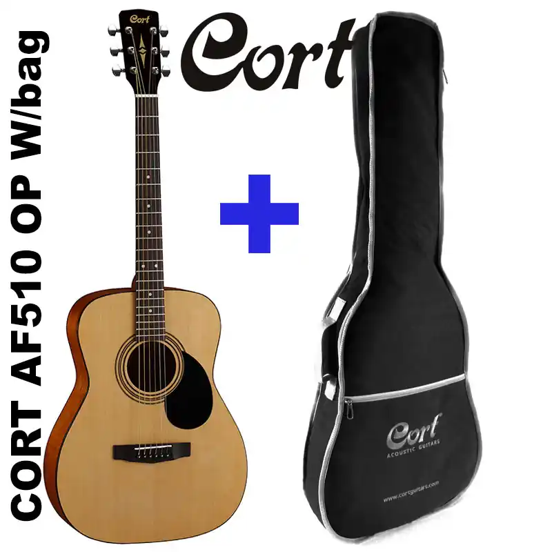 CORT AF510 OP W/BAG Gitara akustyczna z pokrowcem Wybór klientów