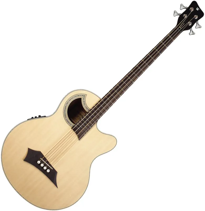 ROCKBASS by Warwick ALIEN DeLuxe 4 Natural HP gitara basowa akustyczna 4 strunowa Wyprzedaż