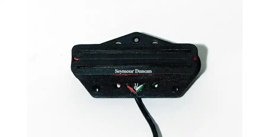 Nowy Seymour Duncan STHR-1B - Hot Rails Tele, przetwornik mostkowy - Czarny
