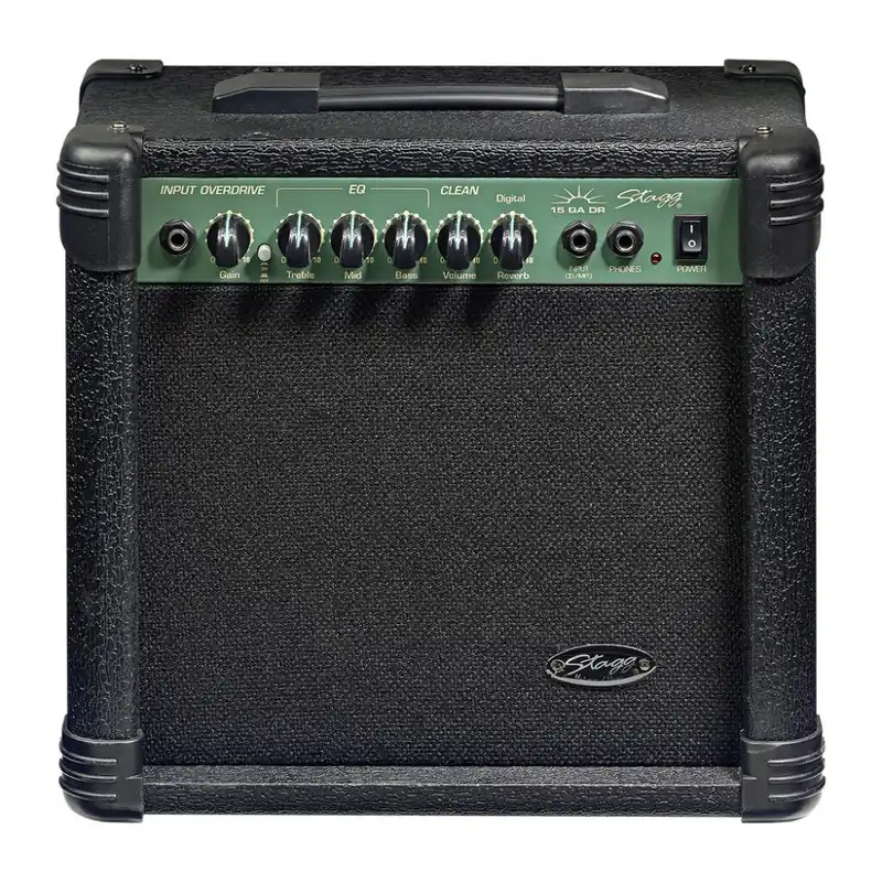 Stagg 15 GA DR - combo gitarowe 15 Watt z cyfrowym reverbem Tylko do końca tygodnia