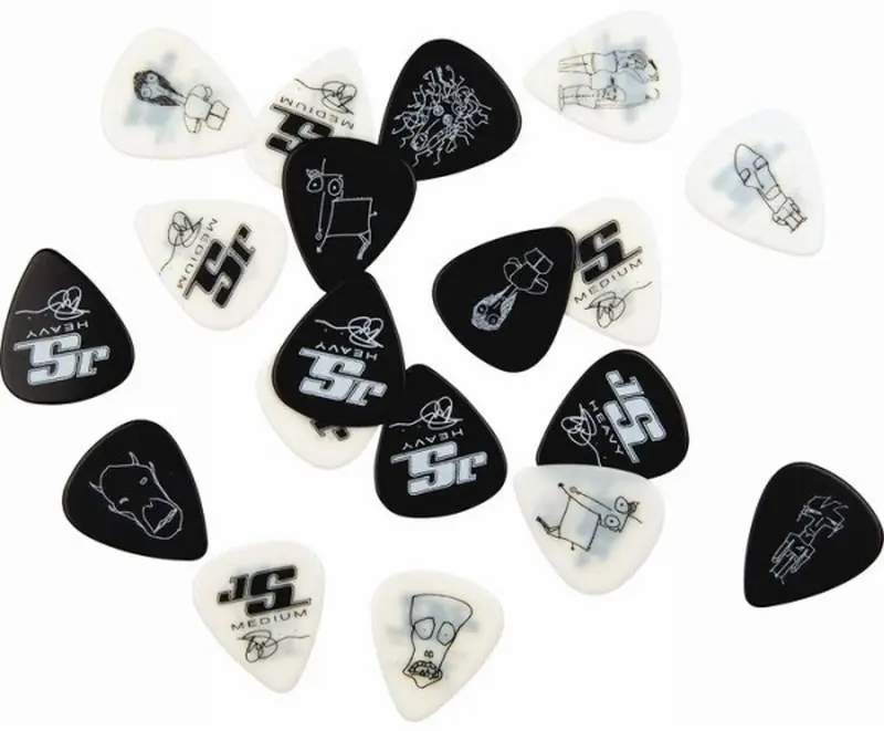 PLANET WAVES. J.SATRIANI JS1W TH 10szt kostki do gry na gitarze Szybka dostawa