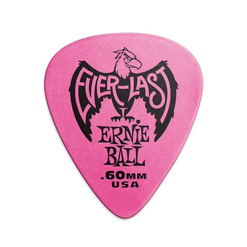 Ernie Ball EVERLAST 0.60 MM - kostki gitarowe Ograniczona ilość