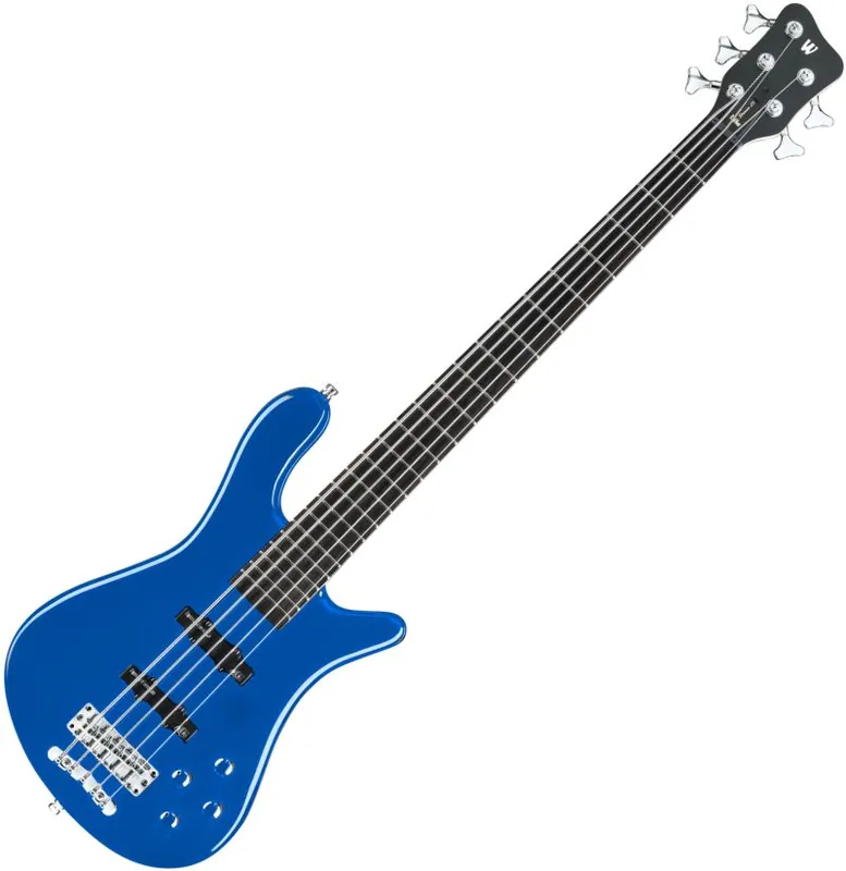 Tylko do końca tygodnia ROCKBASS by Warwick RB Streamer LX 5 Metallic Blue CHROME gitara basowa 5 strunowa