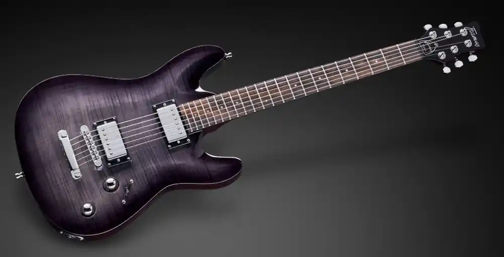FRAMUS D-Series Diablo Supreme (Seymour Duncan) - Nirvana Black Transparent High Polish Do wyczerpania zapasów