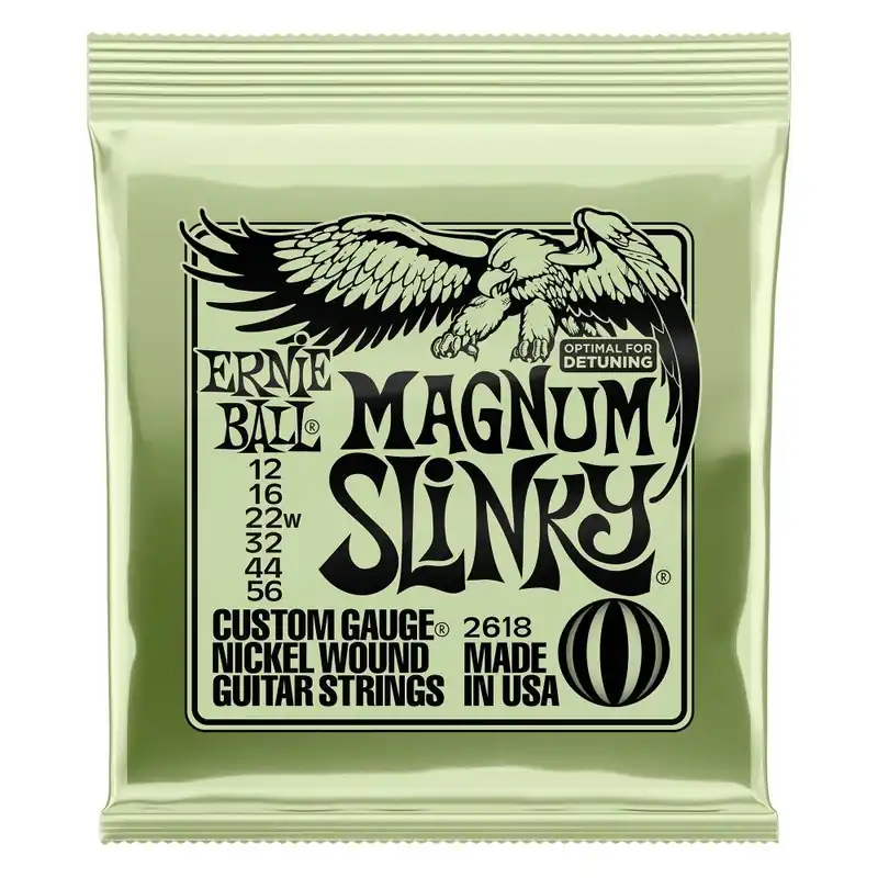 Hit sprzedaży ERNIE BALL EB 2618 MAGNUM SLINKY struny do gitary elektrycznej 12-56