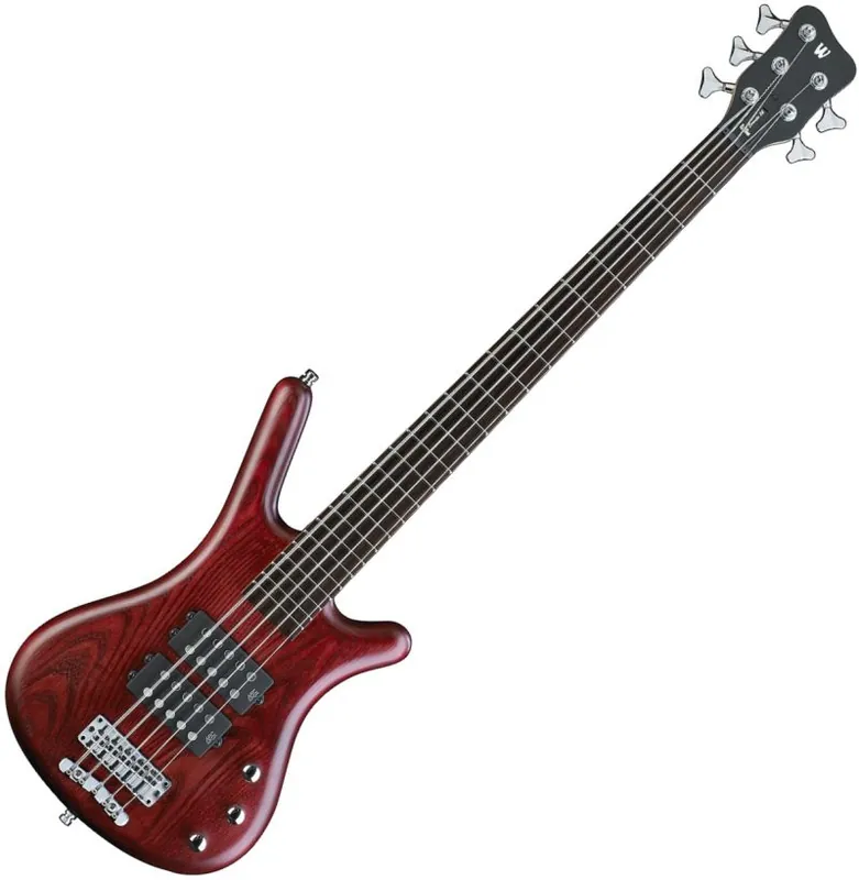 ROCKBASS by Warwick Corvette 5 Red OFC CHROME gitara basowa 5 strunowa Ostatnia szansa