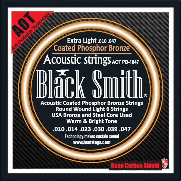 Black Smith APB-1047 struny do gitary akustycznej 10-47 PHOSPHOR BRONZE Extra Light Okazja