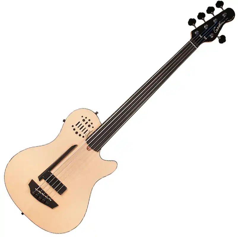 GODIN A5 Semi-Acoustic Fletless gitara akustyczna basowa Okazja