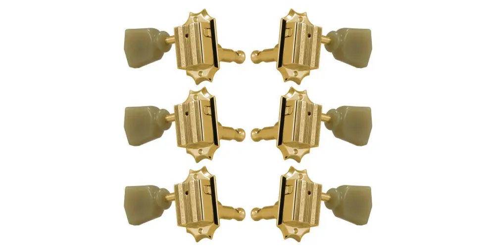 GROVER GR 135G - Klucze do gitary elektrycznej Vintage 3+3 gold Kup teraz