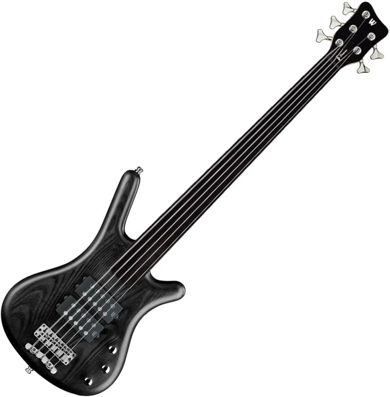 Cena promocyjna ROCKBASS by Warwick Corvette 5 Black OFC CHROME gitara basowa 5 strunowa