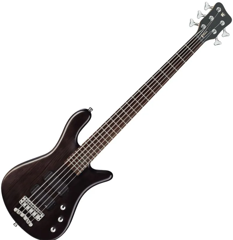 Hit sprzedaży ROCKBASS by Warwick RB Streamer Std 5 Black OFC CHROME gitara basowa 5 strunowa