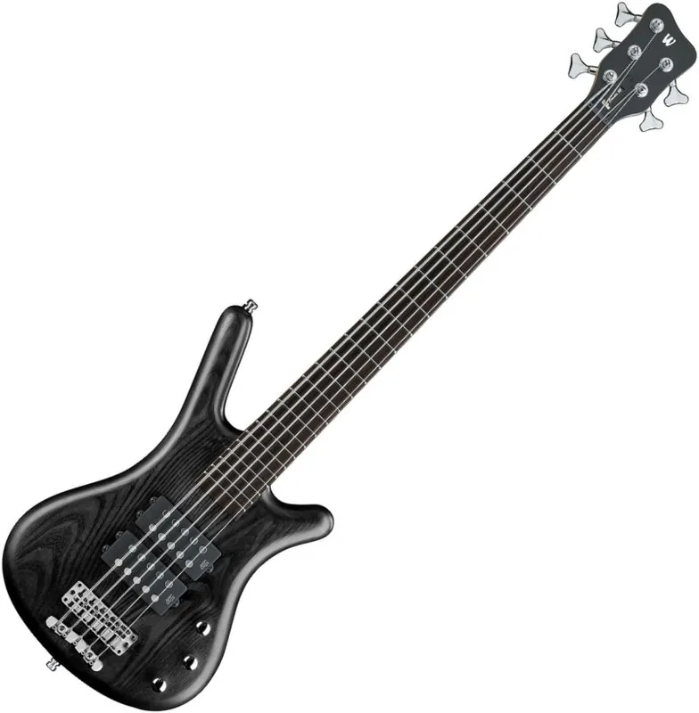 Hit sprzedaży ROCKBASS by Warwick Corvette 5 Black OFC CHROME gitara basowa 5 strunowa