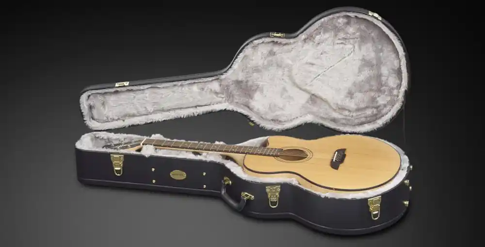 Taniej WARWICK RockCase Superior Deluxe Line RC 10514 BCT - Drewniany Futerał na gitare akustyczną JUMBO