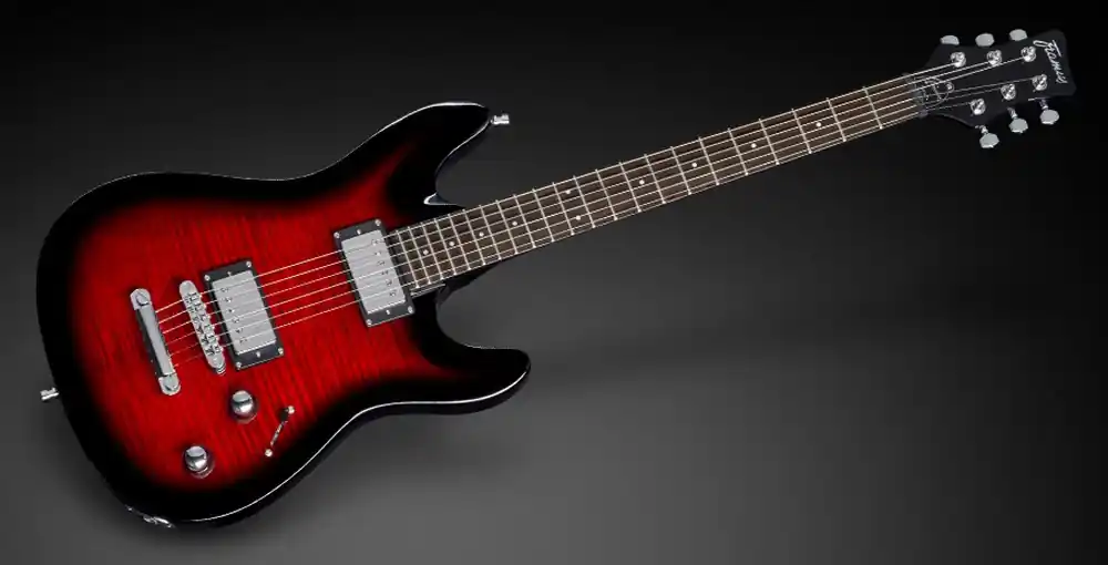 FRAMUS D-Series Diablo Supreme (Seymour Duncan) - Burgundy Blackburst Transparent High Polish Oferta czasowa