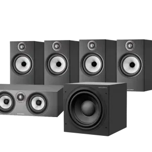 606 S2 (czarny) + 606 S2 (czarny) + HTM6 S2 (czarny) + ASW608 (czarny) Premium