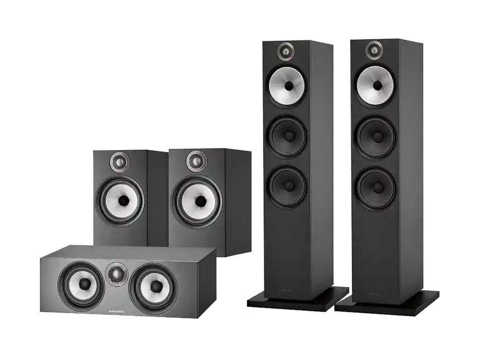 603 S2 (czarny) + 606 S2 (czarny) + HTM6 S2 (czarny) Premium