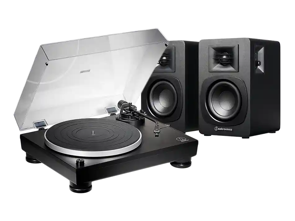 AT-LP5X (czarny) + AT-SP3X (czarny) Wyprzedaż