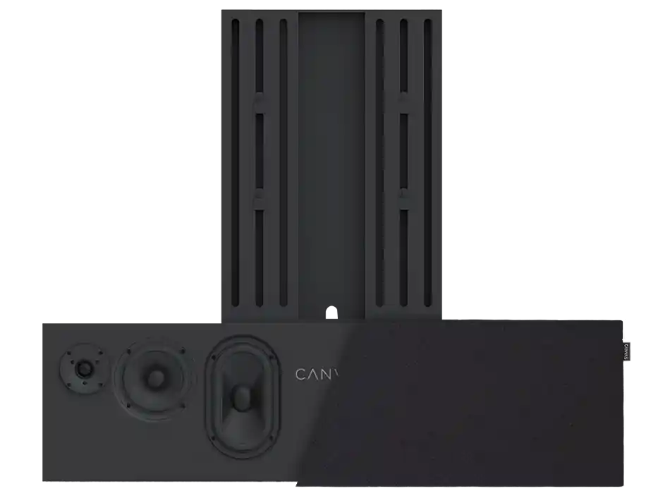 CANVAS Bar + stojak + maskownica 65" (Black) Taniej