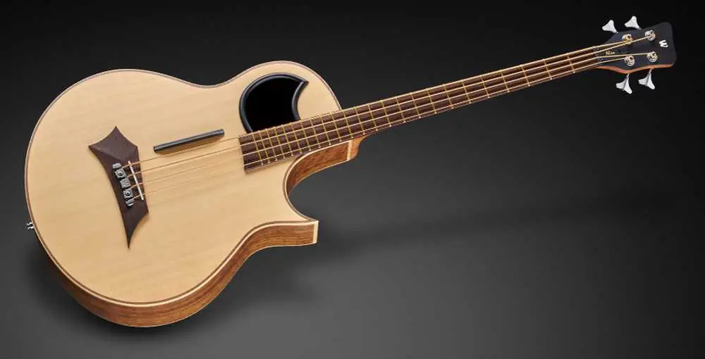 Warwick Alien, 4-String - Natural Transparent Satin, akustyczna gitara basowa Łatwy zwrot
