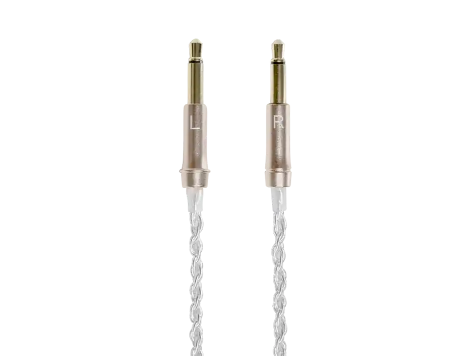 mono 3.5 mm - 3.5 mm balanced silver plated upgrade cable Bezpieczna płatność
