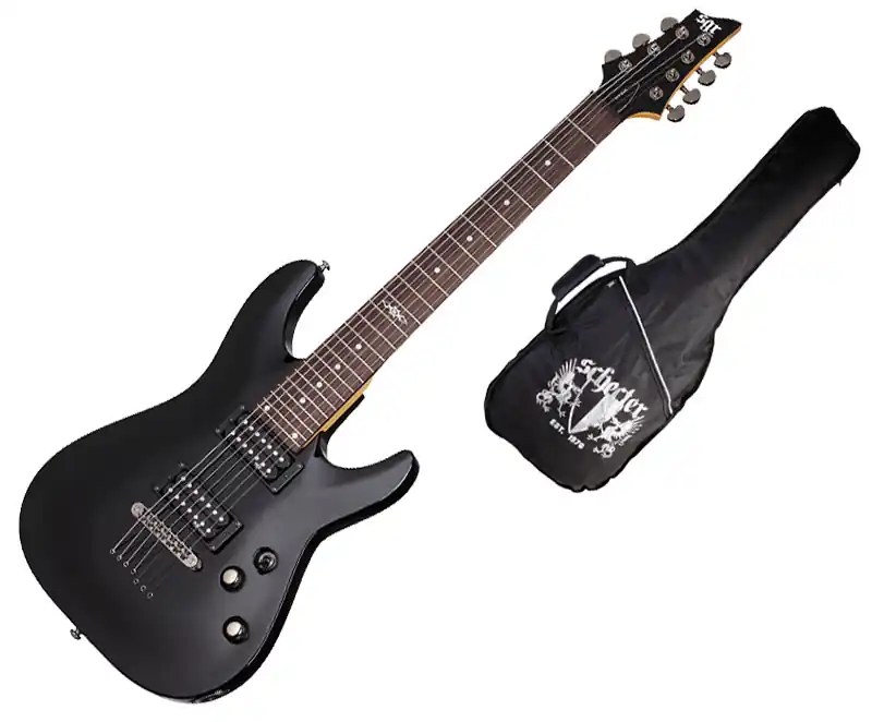 Nie przegap Schecter SGR-C7-BLK gitara elektryczna 7-strunowa
