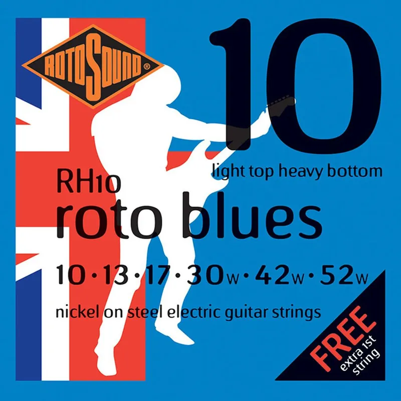 ROTOSOUND RH10 - Struny do gitary elektrycznej 10-52 Tylko do końca tygodnia
