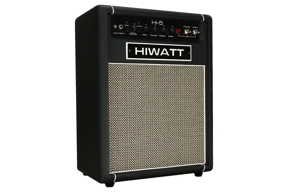 Ekspresowa dostawa Hiwatt HI-5 - combo gitarowe lampowe 5W klasa A dwa kanały (Clean/Overdrive)