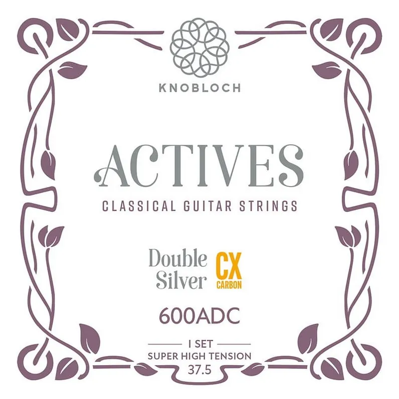 Knobloch Strings ACTIVES Double Silver CX Carbon 600ADC - Struny do Gitary Klasycznej Niska cena