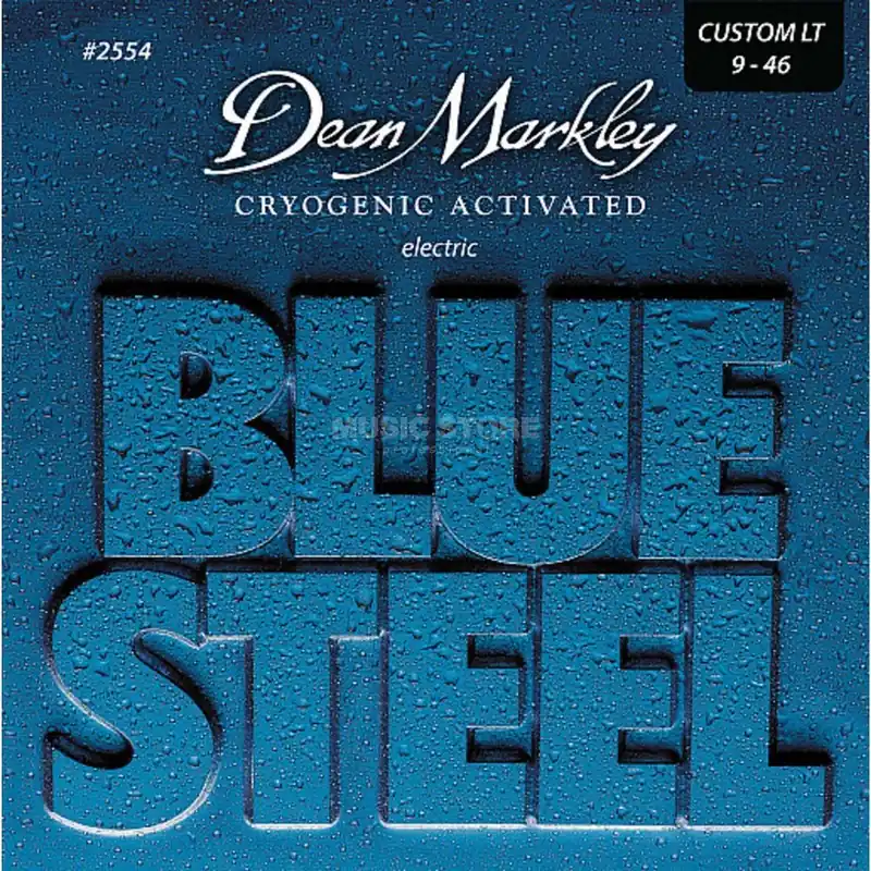 Dean Markley BLUE STEEL 9-46 - struny do gitary elektrycznej Łatwy zwrot