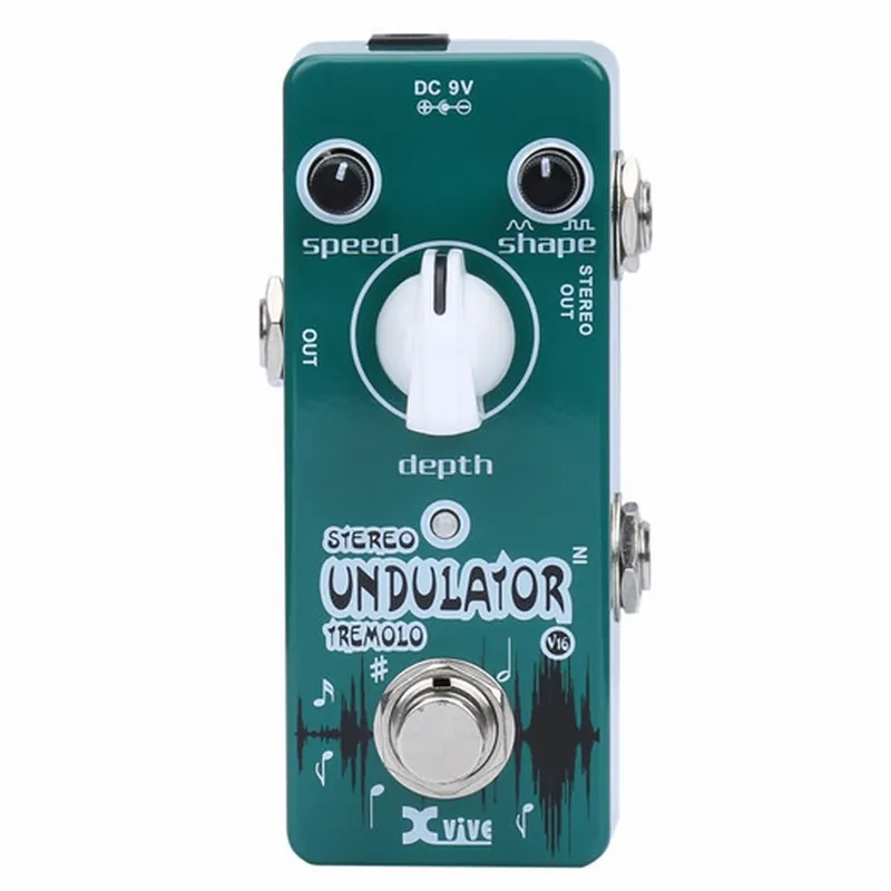 Nie przegap FZONE V16 Efekt gitarowy stereo undulator tremolo