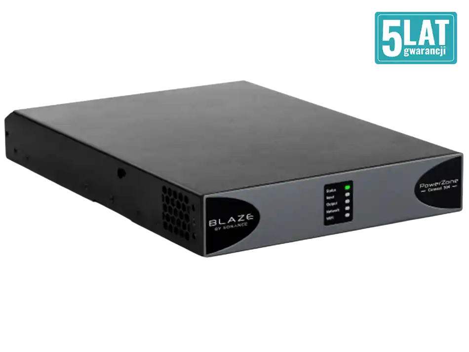 Do wyczerpania zapasów PowerZone Connect 504 4-kanałowy wzmacniacz instalacyjny z DSP, 4 x 125W przy 4/8 Ohm, 2 x 250W przy 70/100V