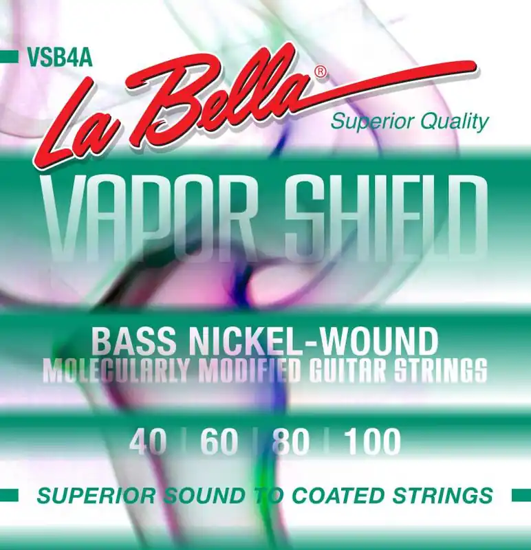 Ostatnia szansa LaBella VSB4A Vapor Shield Bass Struny do gitary basowej 4 strunowej 40-100