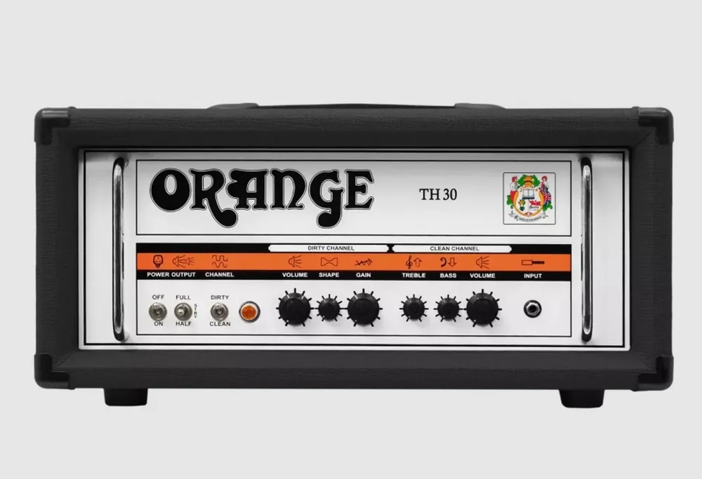 ORANGE Thunder 30H BLK wzmacniacz dwu-kanałowy, HEAD lampowy, 30W TH 30H Szybka wysyłka