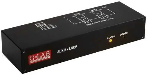 Zamów dziś G-LAB AUX 2XLOOP switch (RMS) przełącznik dwóch pętli efektów