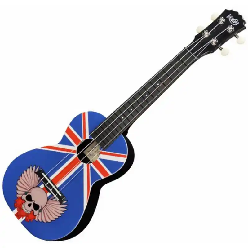 KORALA PUC-30-003 ukulele sopranowe Union Jack With Skull Oferta limitowana