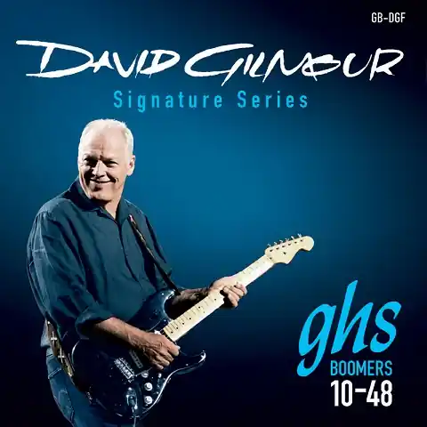 Popularny GHS GB DGF BOOMERS David Gilmour - struny do gitary elektrycznej 10-48