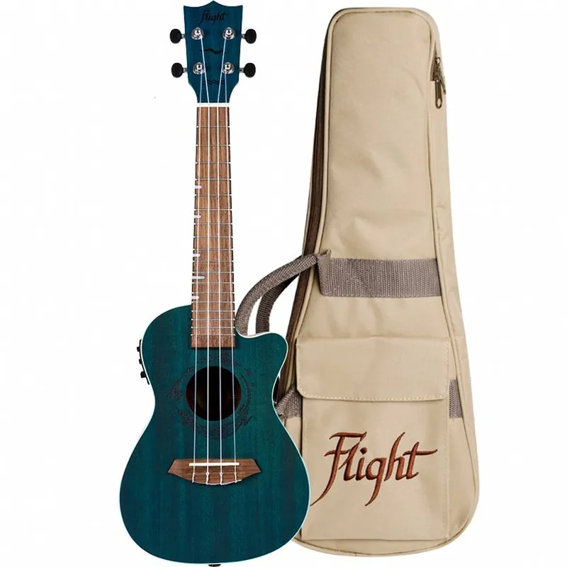 FLIGHT DUC380 CEQ TOPAZ Ukulele koncertowe elektro Oferta czasowa