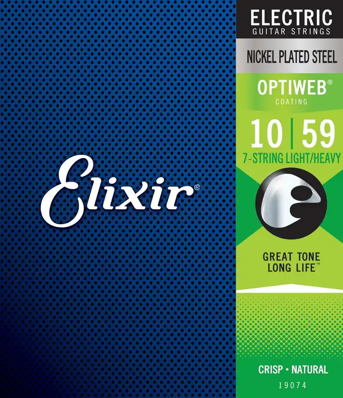 Najlepsza cena ELIXIR Optiweb 10-59 19074 Struny do gitary elektrycznej 7 strunowej